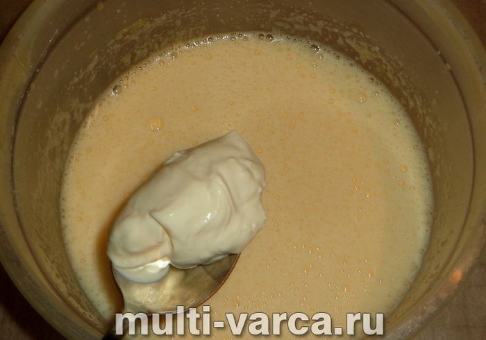 Пиріг із мандаринами в мультиварці