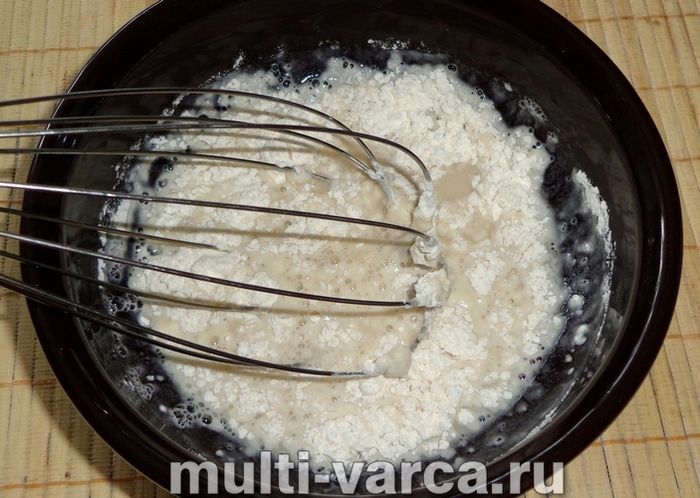 Пісна піца в мультиварці