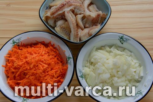 Риба під маринадом із морквою та цибулею