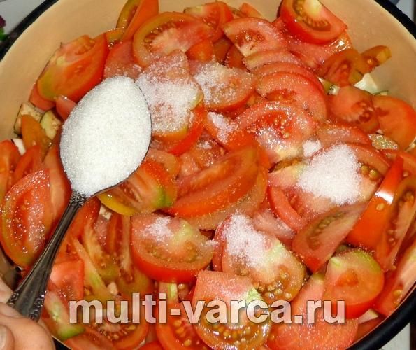 Салат «Десятка» з баклажанів на зиму