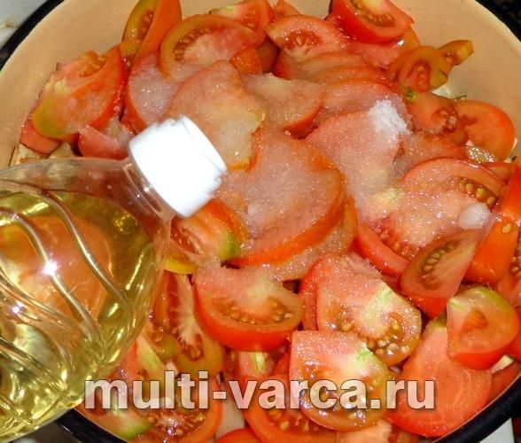 Салат «Десятка» з баклажанів на зиму