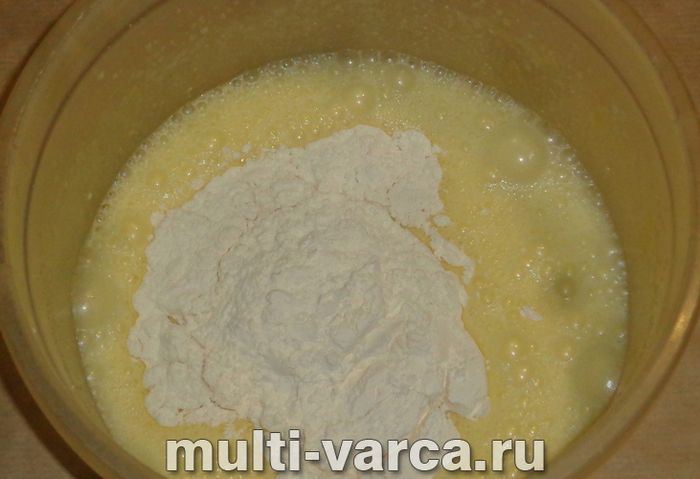 Шоколадно-банановий кекс