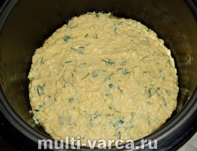 Сирний коржик у мультиварці