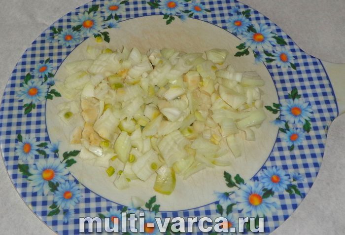 Сочевиця з індичкою в мультиварці