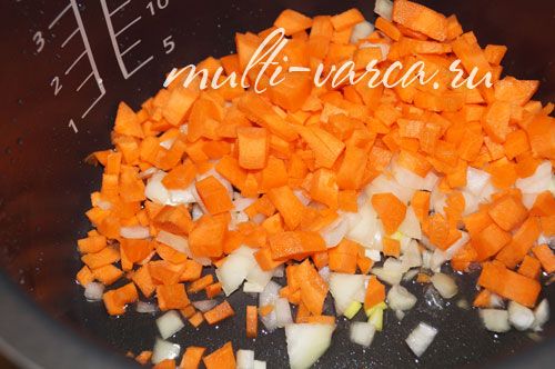 Сом, тушкований з овочами в мультиварці