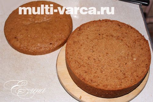 Торт медовий у мультиварці