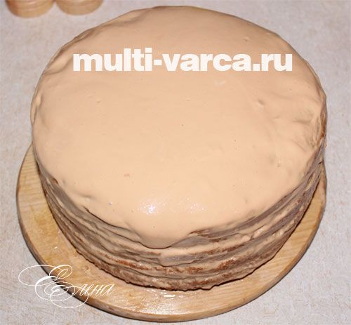 Торт медовий у мультиварці