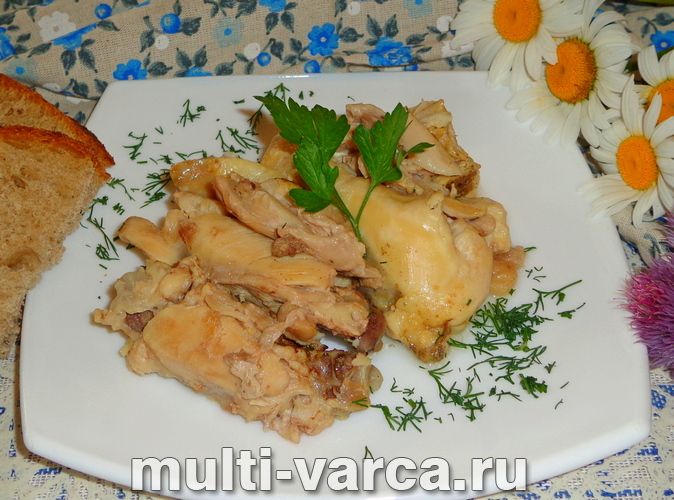 Тушонка з курки в мультиварці
