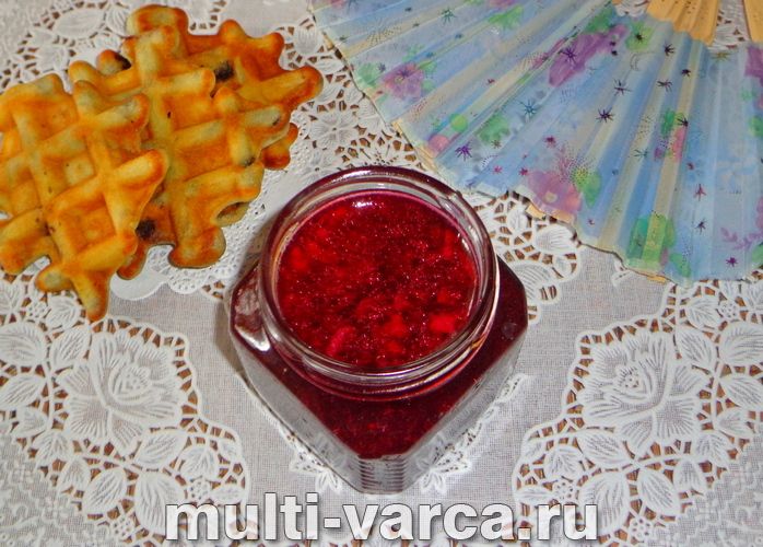 Желе з червоної смородини в мультиварці