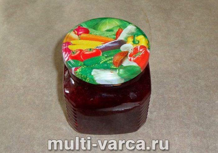 Желе з червоної смородини в мультиварці