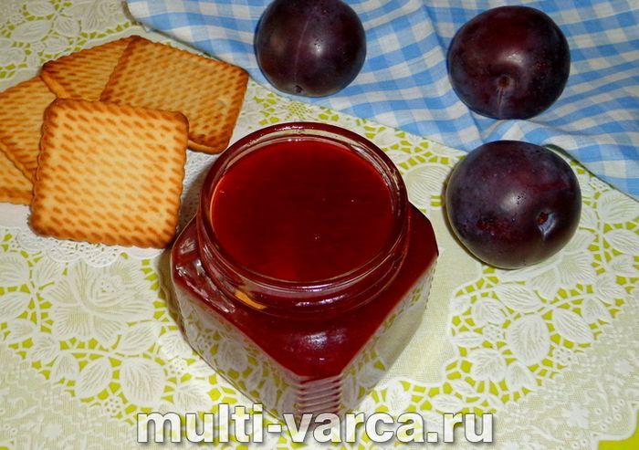 Желе зі сливи без кісточок на зиму