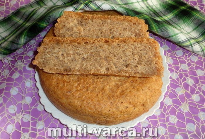 Бородинський хліб у мультиварці