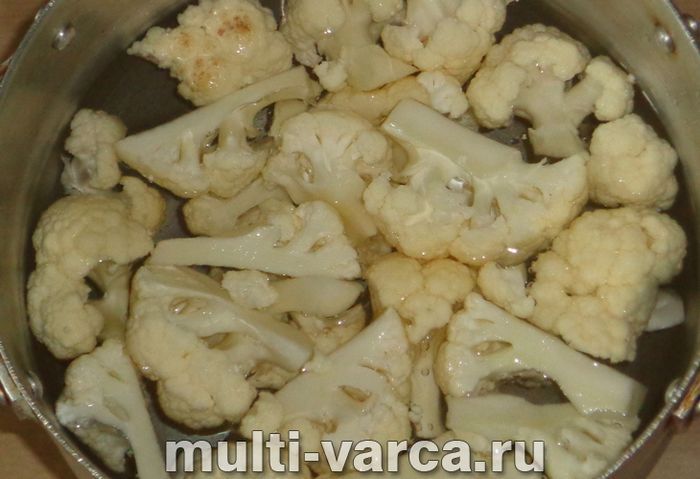 Цвітна капуста в сметані