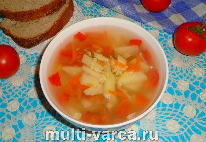 Дієтичний суп у мультиварці