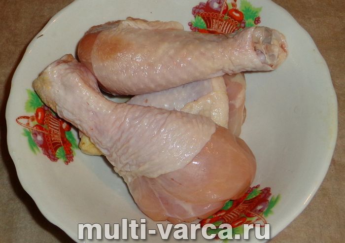 Гречка з гомілкою в мультиварці