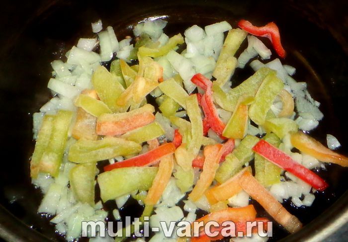 Гречка з томатною пастою в мультиварці
