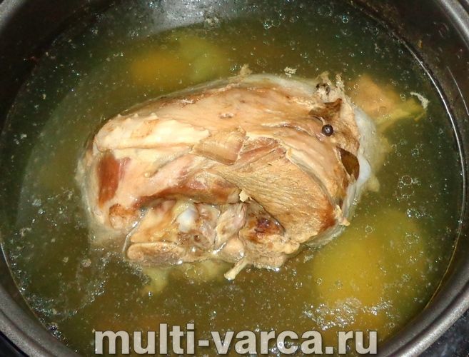 Холодець з індички в мультиварці