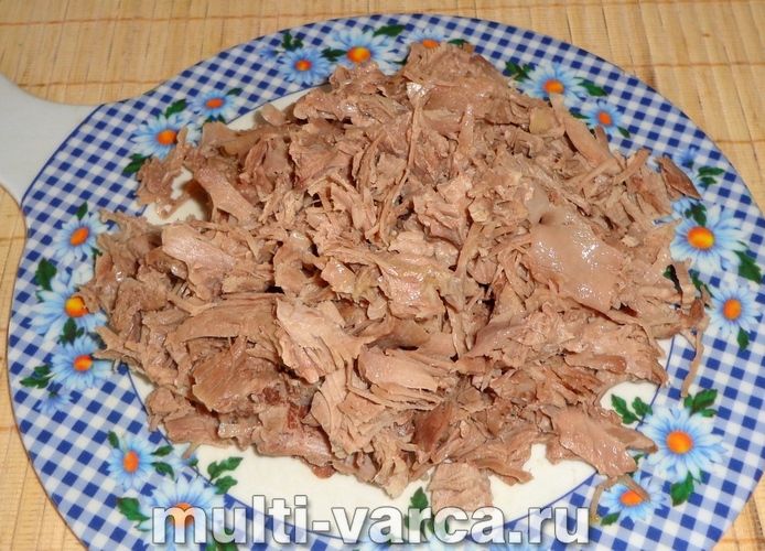 Холодець з індички в мультиварці
