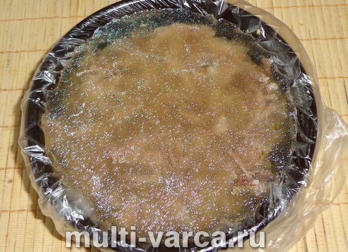 Холодець з індички в мультиварці