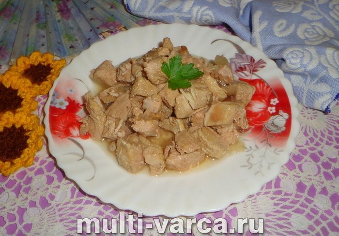 Індичка у вині в мультиварці