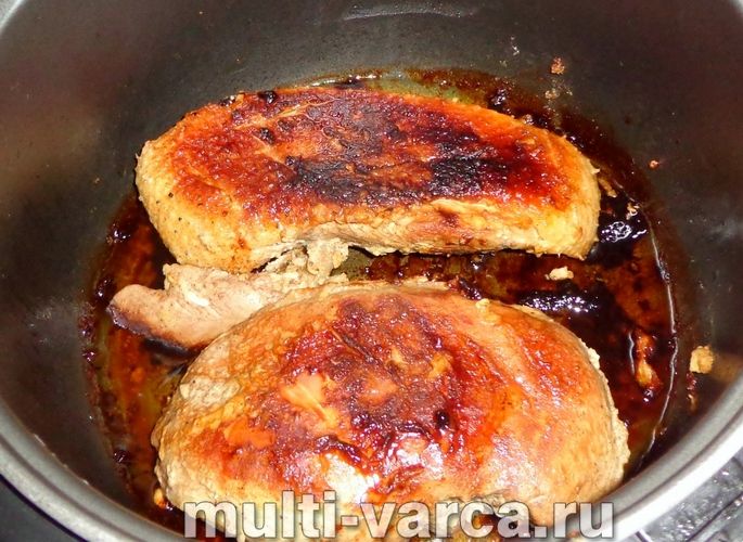 Качина грудка в мультиварці