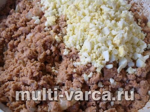 Картопляні зрази з фаршем на сковороді