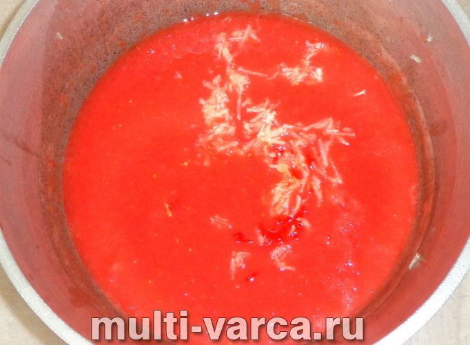 Кетчуп на зиму з крохмалем