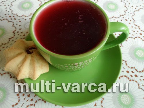 Компот із повстяної (китайської) вишні на зиму