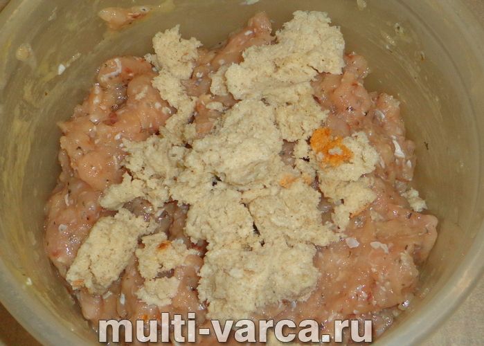 Котлети зі щуки на пару в мультиварці