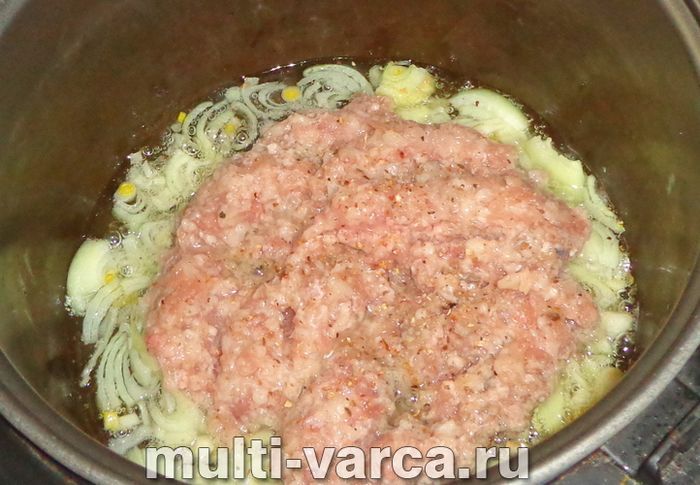 Локшина по-флотськи в мультиварці
