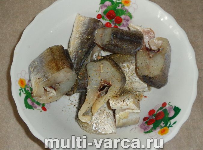 Навага на пару в мультиварці