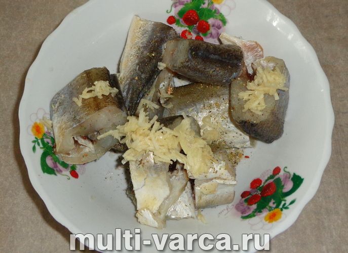 Навага на пару в мультиварці