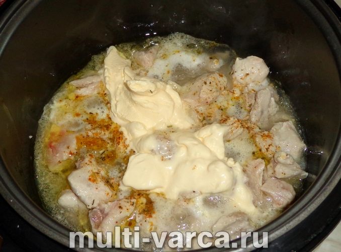 Печеня з кролика в мультиварці