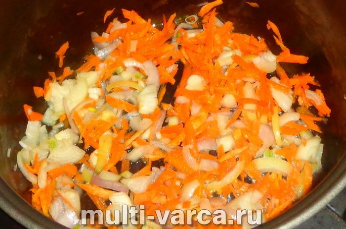 Печеня з курячими сердечками в мультиварці
