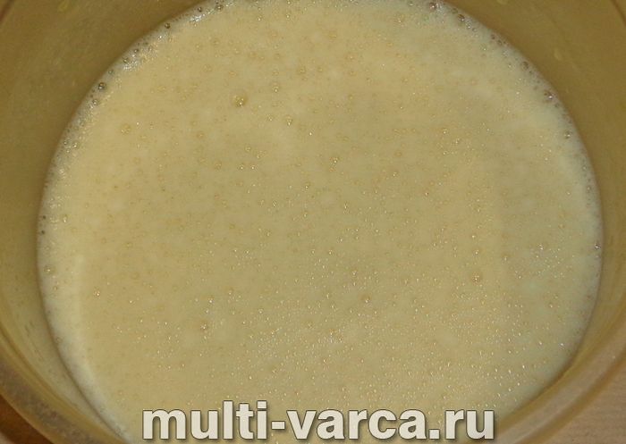 Пиріг зебра на молоці