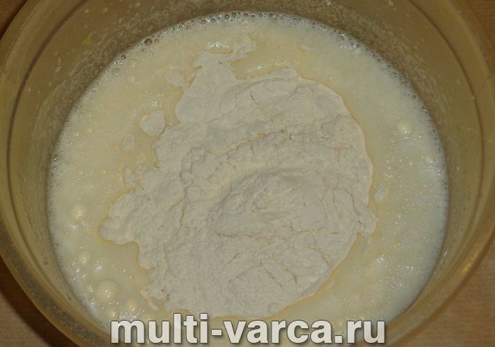 Пиріг зебра на молоці