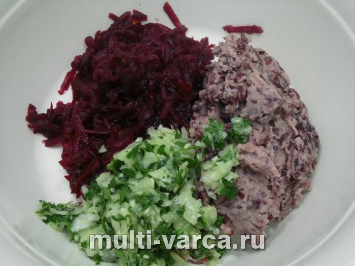 Пісні котлети з квасолею
