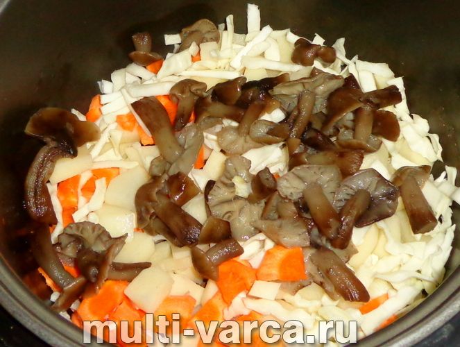 Пісний лагман у мультиварці