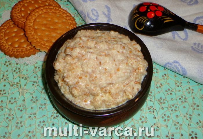 Полба на молоці в мультиварці