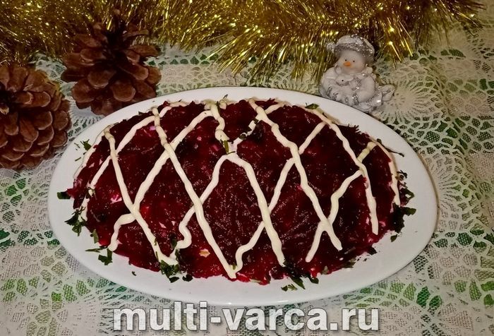 Салат «Шпроти під шубою»
