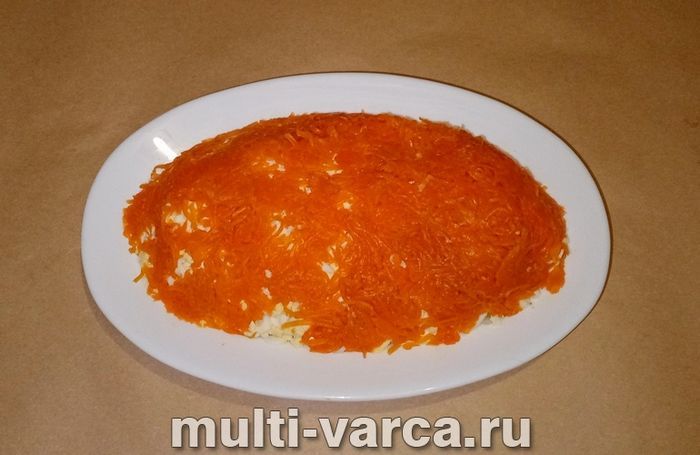 Салат «Шпроти під шубою»