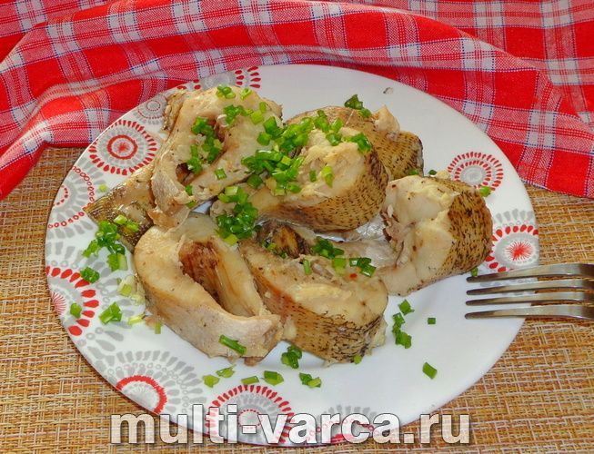 Щука на пару в мультиварці