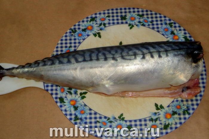 Скумбрія з лимоном у мультиварці