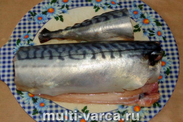 Скумбрія з лимоном у мультиварці