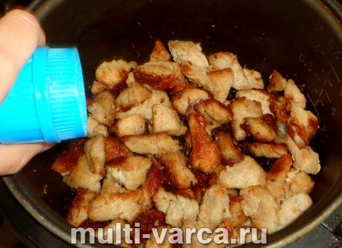 Смажена індичка в мультиварці