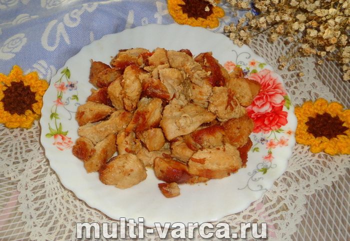 Смажена індичка в мультиварці