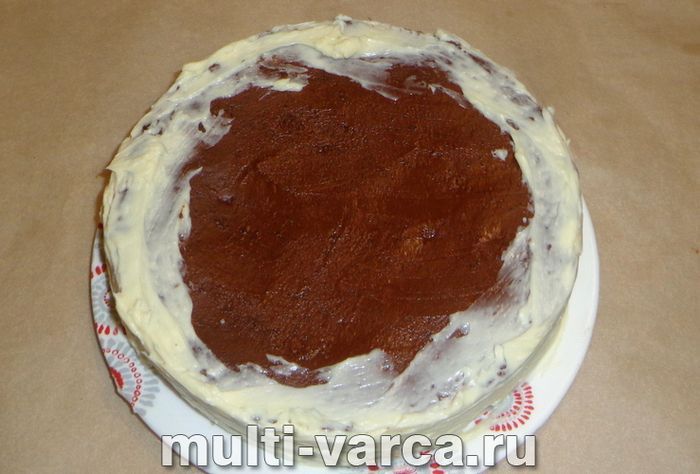 Сметанник зі згущеним молоком у мультиварці