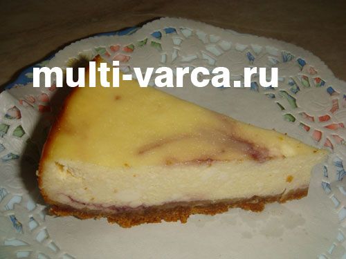 Смородиновий чізкейк із волоськими горіхами в мультиварці