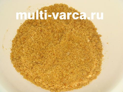 Смородиновий чізкейк із волоськими горіхами в мультиварці