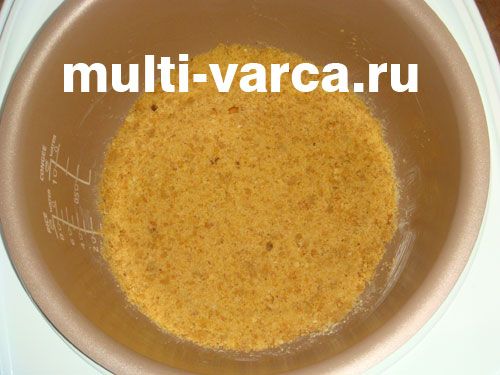 Смородиновий чізкейк із волоськими горіхами в мультиварці